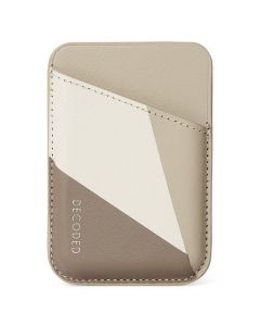 DECODED NikeGrind Leather MagSafe Card Sleeve - Clay