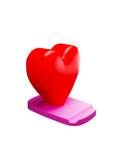 MOJIPOWER PHONE STAND HEART