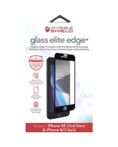GlassElite Edge+ for iPhone 6/6s/7/8/SE G2 - Black