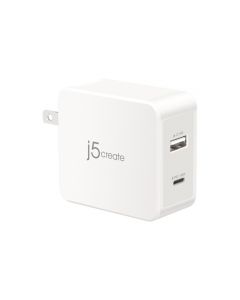 J5 30W PD Wall Charger USB-A, USB-C