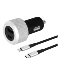 Just Mobile Highway Turbo 30W USB-C port with C to Lightning 1.2M