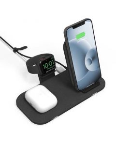 Mophie-Universal Wireless Charging Stand+ - Black